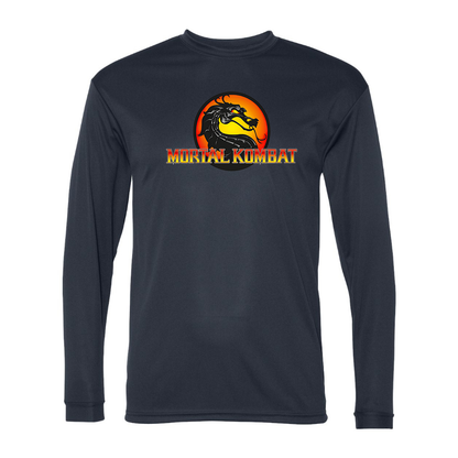 Men's Mortal Kombat Polyester Long Sleeve T-Shirt