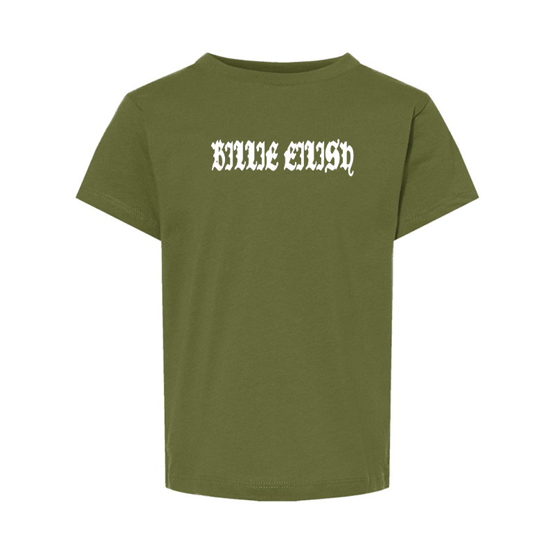 Billie Eilish BELLA  CANVAS Toddler Jersey Tee