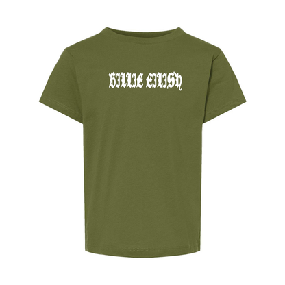 Billie Eilish BELLA  CANVAS Toddler Jersey Tee