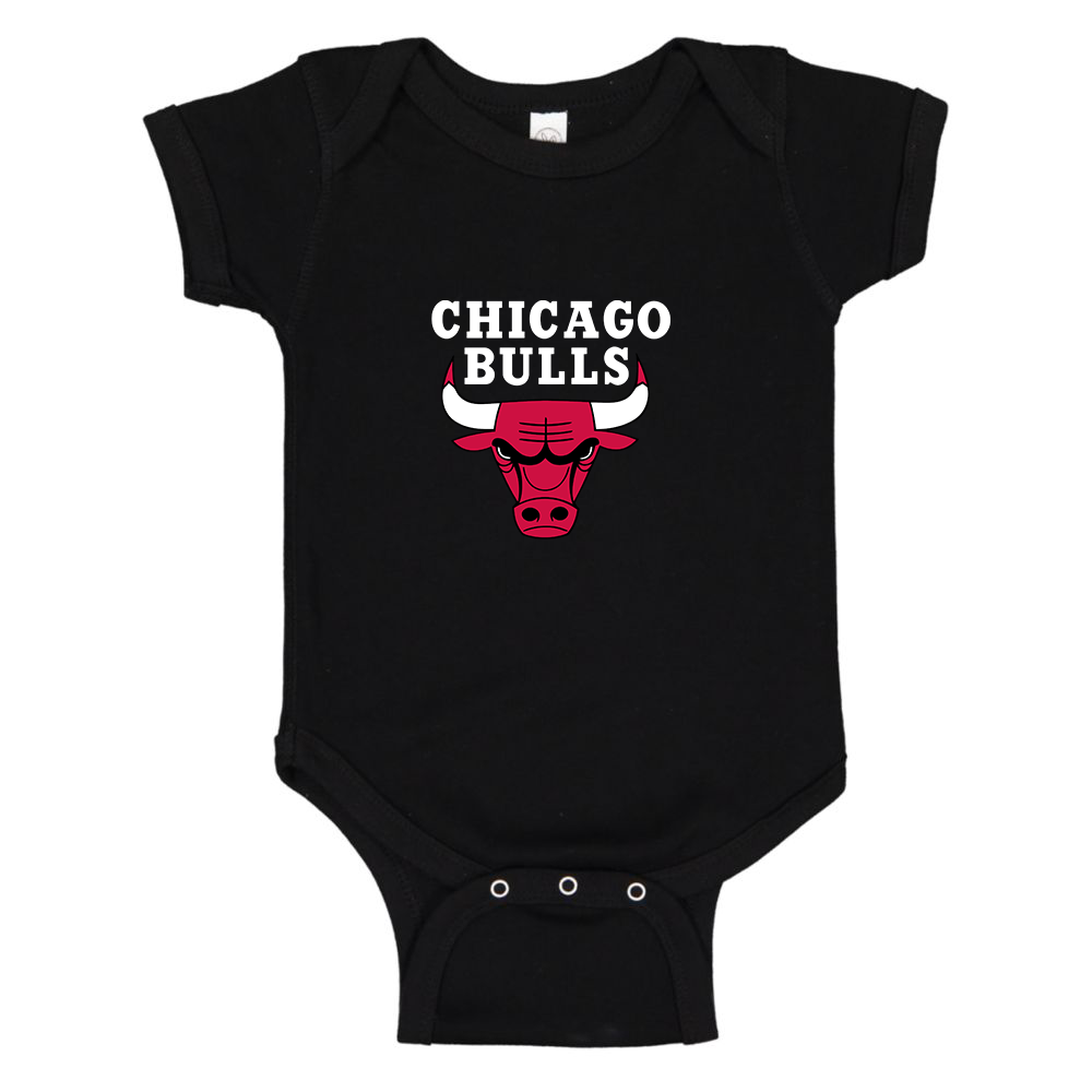Chicago Bulls Baby Romper Onesie