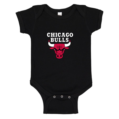 Chicago Bulls Baby Romper Onesie