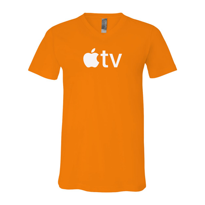 Apple TV BELLA  CANVAS  Jersey V-Neck Tee