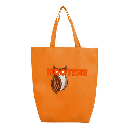Hooters Q-Tees Non-Woven Gusset Bottom Tote