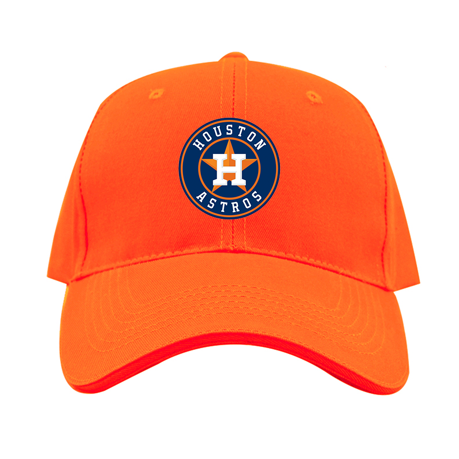 Houston Astros Dad Baseball Cap Hat
