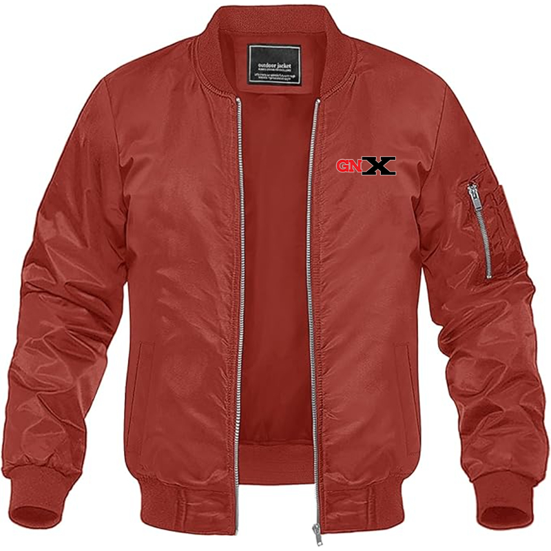 MAGNIVIT Men's GN X Lightweight Bomber Jacket Windbreaker Casual Fall Spring Outdoor Coat