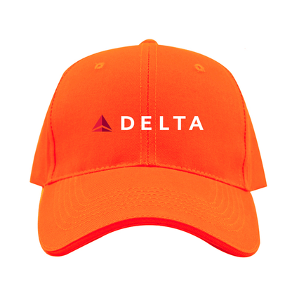 Delta Airlines Dad Baseball Cap Hat