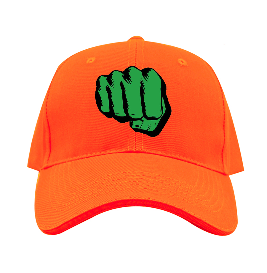 Hulk Punch Baseball Cap Hat