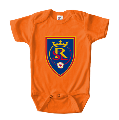 Real Salt Lake Soccer Baby Romper Onesie