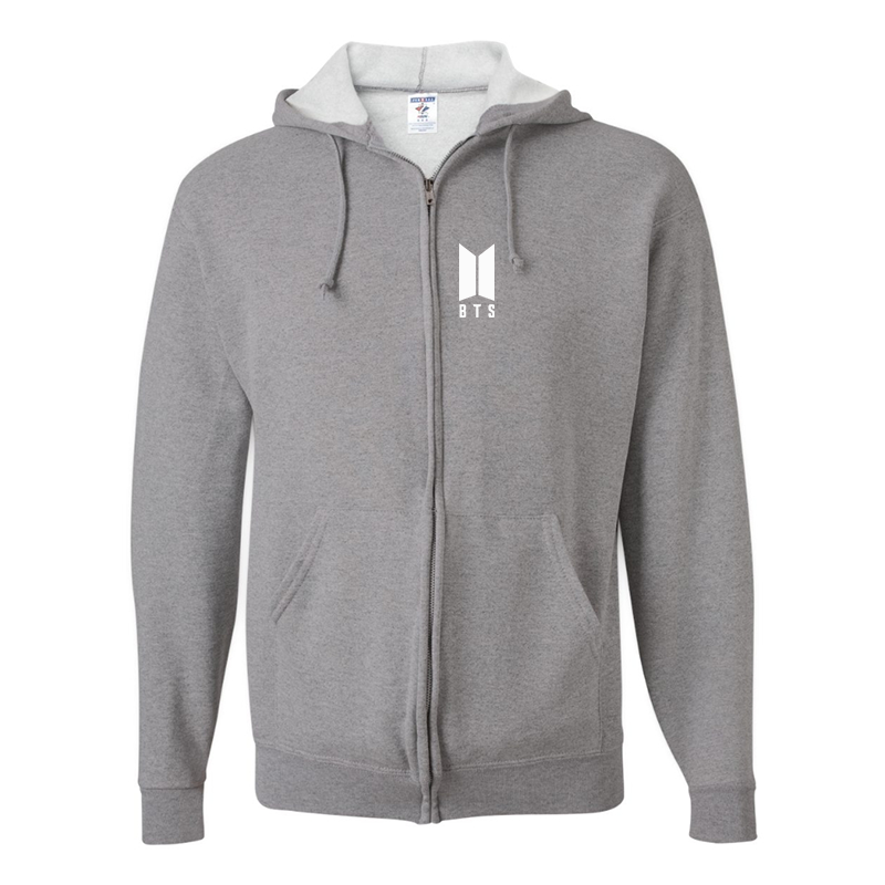 Men's BTS JERZEES NuBlend Full Zip Hooded Sweatshirt