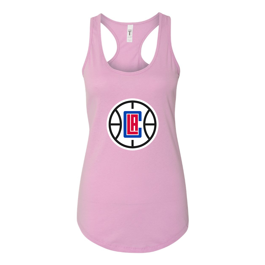 Women's LA Clippers Racerback Tank Top