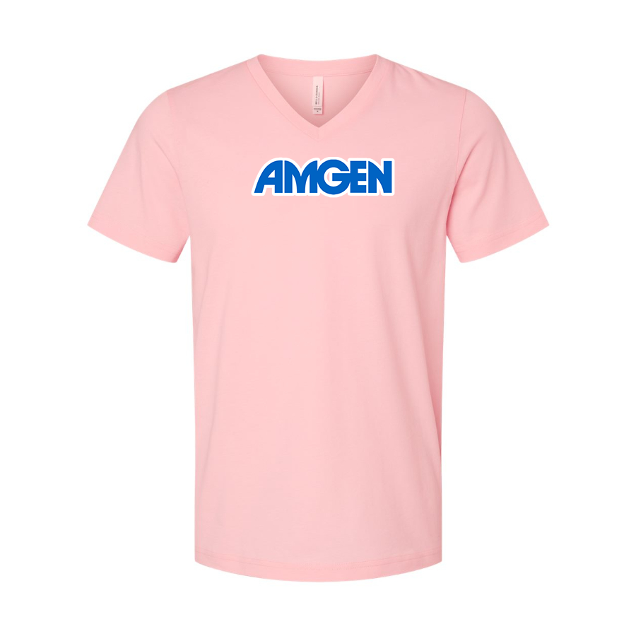 Amgen  BELLA  CANVAS  Jersey V-Neck Tee