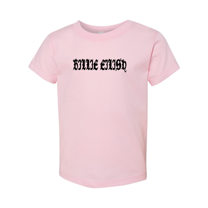 Billie Eilish BELLA  CANVAS Toddler Jersey Tee