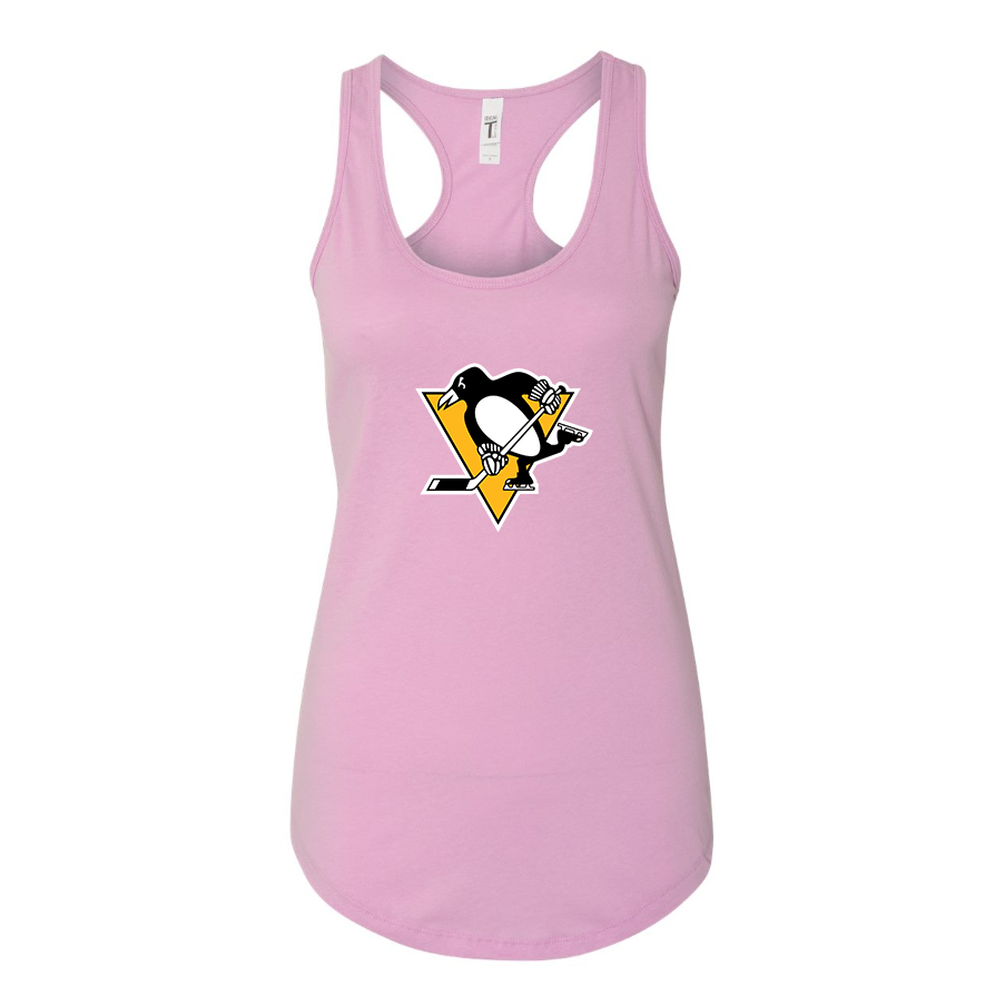 Women's NHL Pittsburgh Penguins Racerback Tank Top