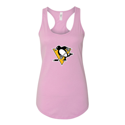 Women's NHL Pittsburgh Penguins Racerback Tank Top