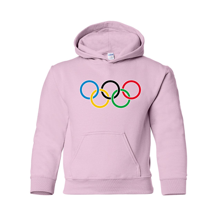 Youth Olympics Rings Pullover Hoodie