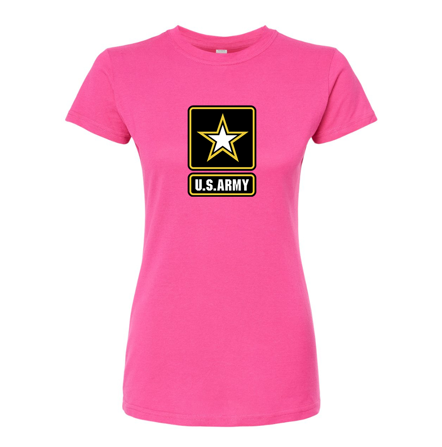 Women's   U.S. ARMY Round Neck T-Shirt
