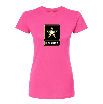 Women's   U.S. ARMY Round Neck T-Shirt