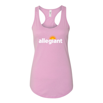 Women's Allegiant Air  Racerback Tank Top