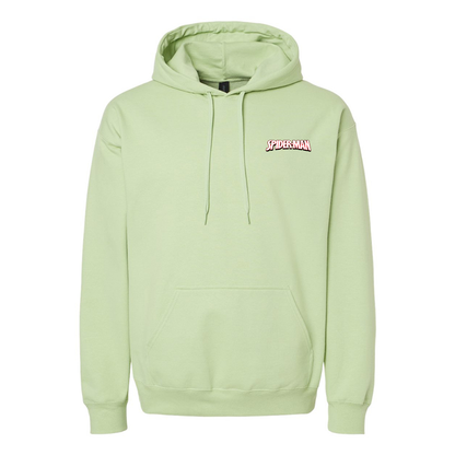 Men's Spider Man Gildan Softstyle Midweight Hooded Sweatshirt