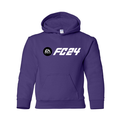 Youth's EA Sports FC 24  Gildan Heavy Blend Hooded Sweatshirt