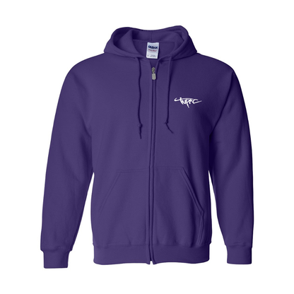 Men's Tupac Gildan Heavy Blend Full-Zip Hooded Sweatshirt
