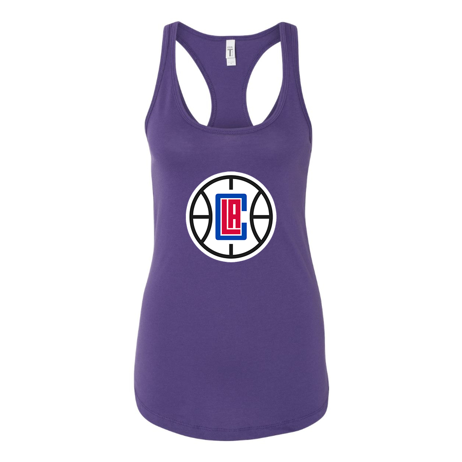 Women's LA Clippers Racerback Tank Top