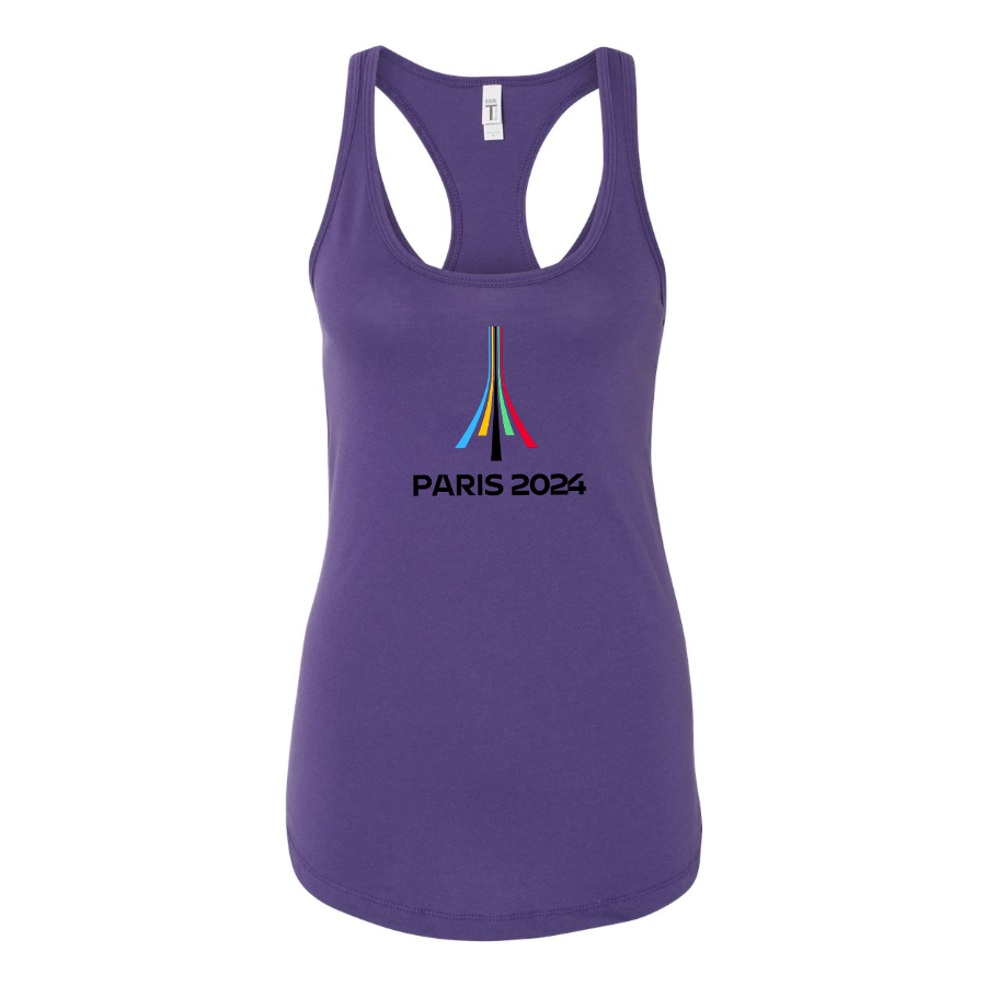 Women's Olympia Paris 2024 Racerback Tank Top
