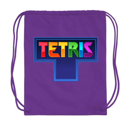 Tetris Drawstring Bag