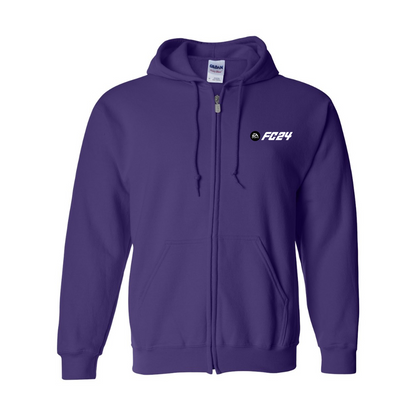 Men's EA Sports FC 24 Gildan Heavy Blend Full-Zip Hooded Sweatshirt
