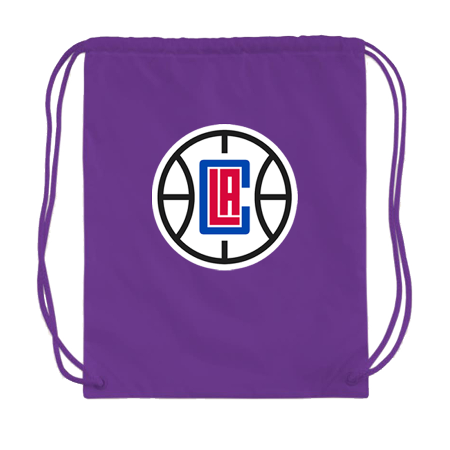 NBA LA Clippers Basketball Drawstring Bag