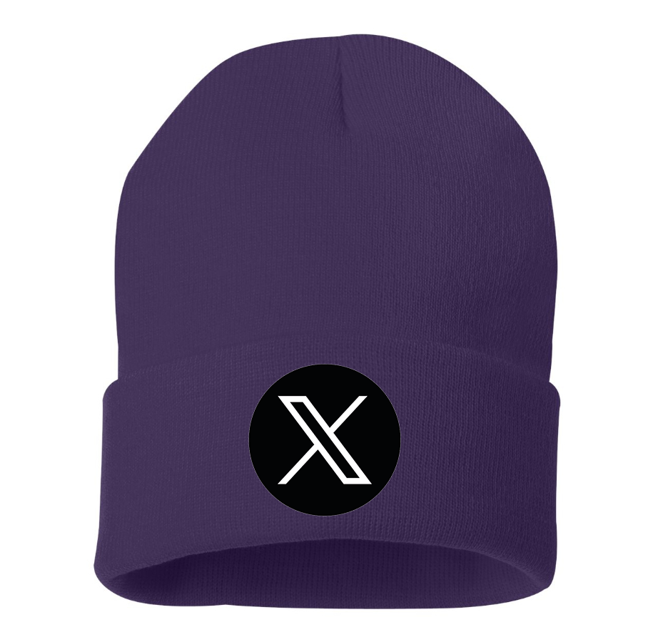 Twitter X Beanie Hat