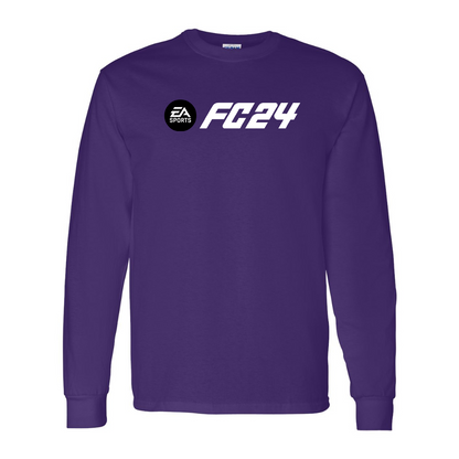 Men's EA Sports FC 24  Gildan Heavy Cotton Long Sleeve T-Shirt