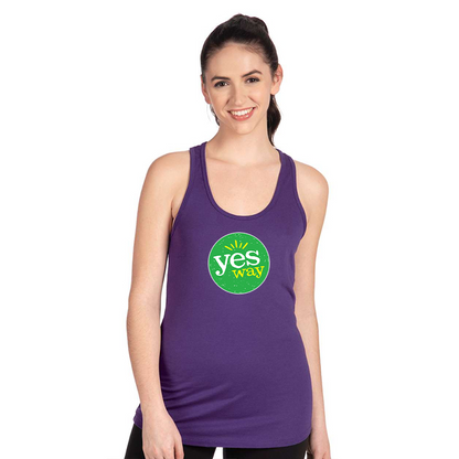 Women's Yes Way  Next Level Ideal Racerback Tank