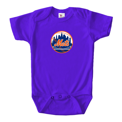 New York Mets Baby Romper Onesie