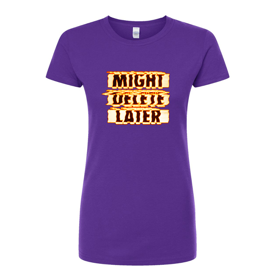 Women's Might Delete Later - J Cole Round Neck T-Shirt