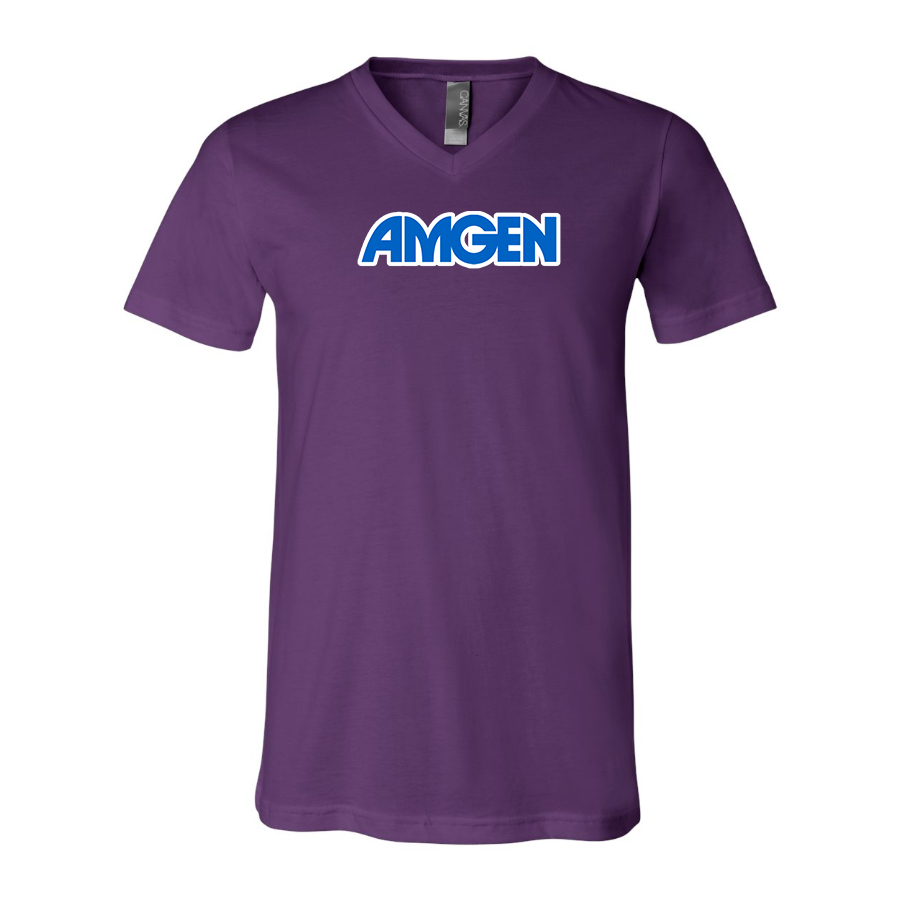 Amgen  BELLA  CANVAS  Jersey V-Neck Tee