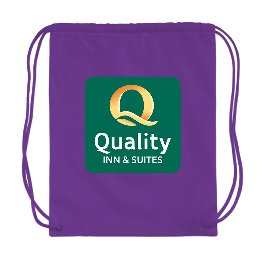 Quality Inn & Suites Drawstring Bag