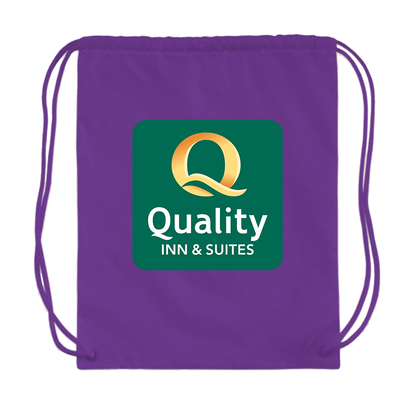 Quality Inn & Suites Drawstring Bag