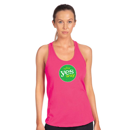 Women's Yes Way  Next Level Ideal Racerback Tank