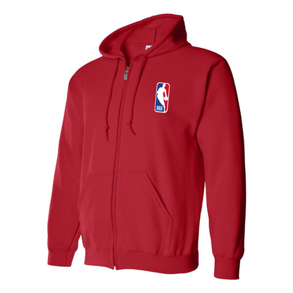 Men's NBA Zipper Hoodie