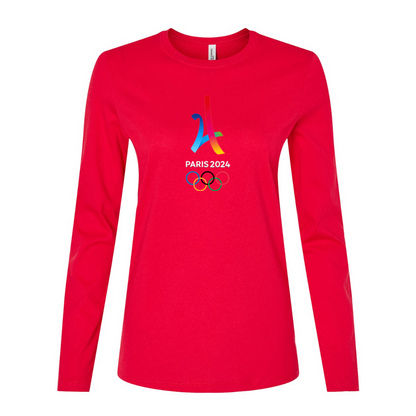 Women's Paris 2024 Olympics  Long Sleeve T-Shirt
