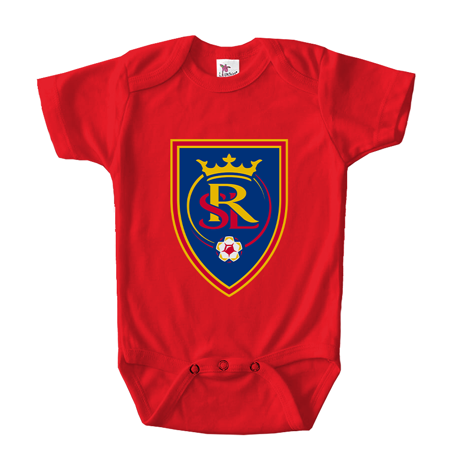 Real Salt Lake Soccer Baby Romper Onesie