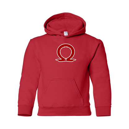 Youth's God Of War Gildan Heavy Blend Hooded Sweatshirt