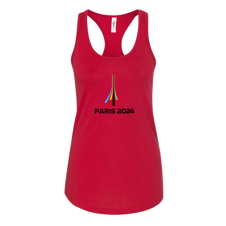 Women's Olympia Paris 2024 Racerback Tank Top