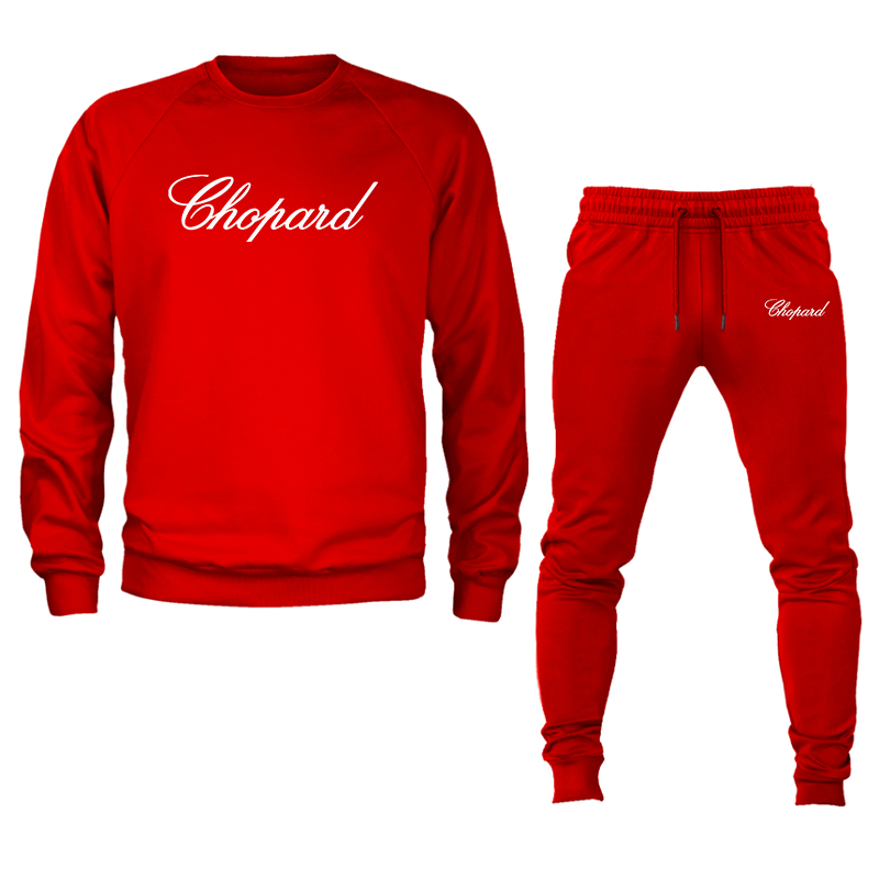 Men's Chopard  Crewneck Sweatshirt Joggers Set