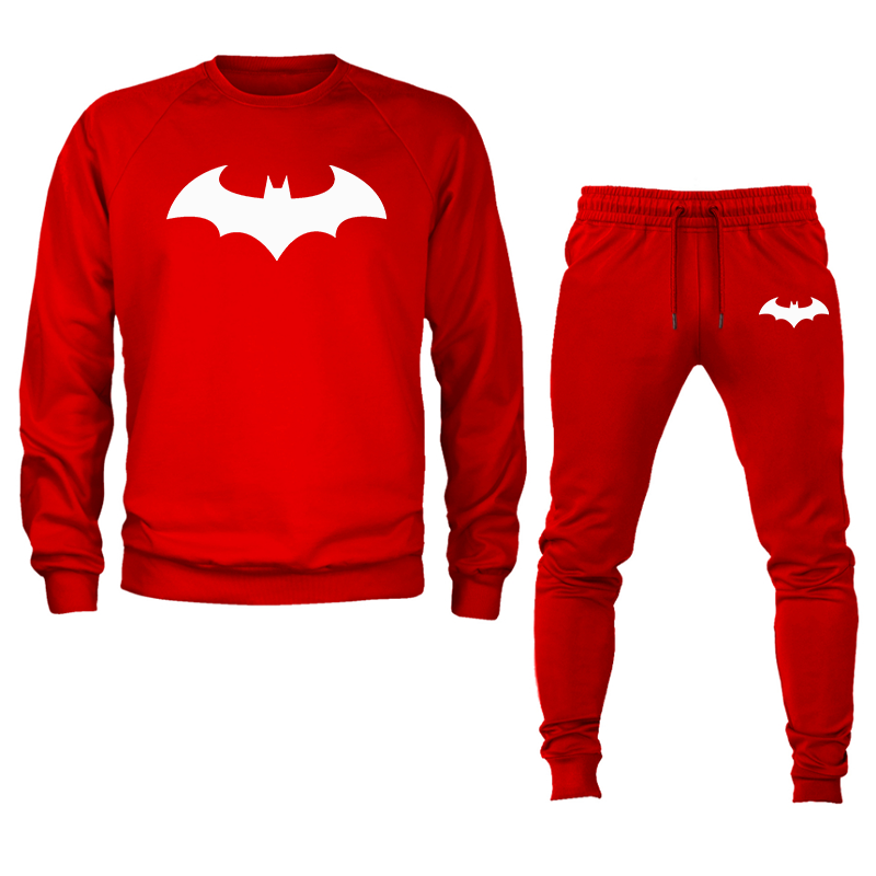 Men's Batman Crewneck Sweatshirt Joggers Set