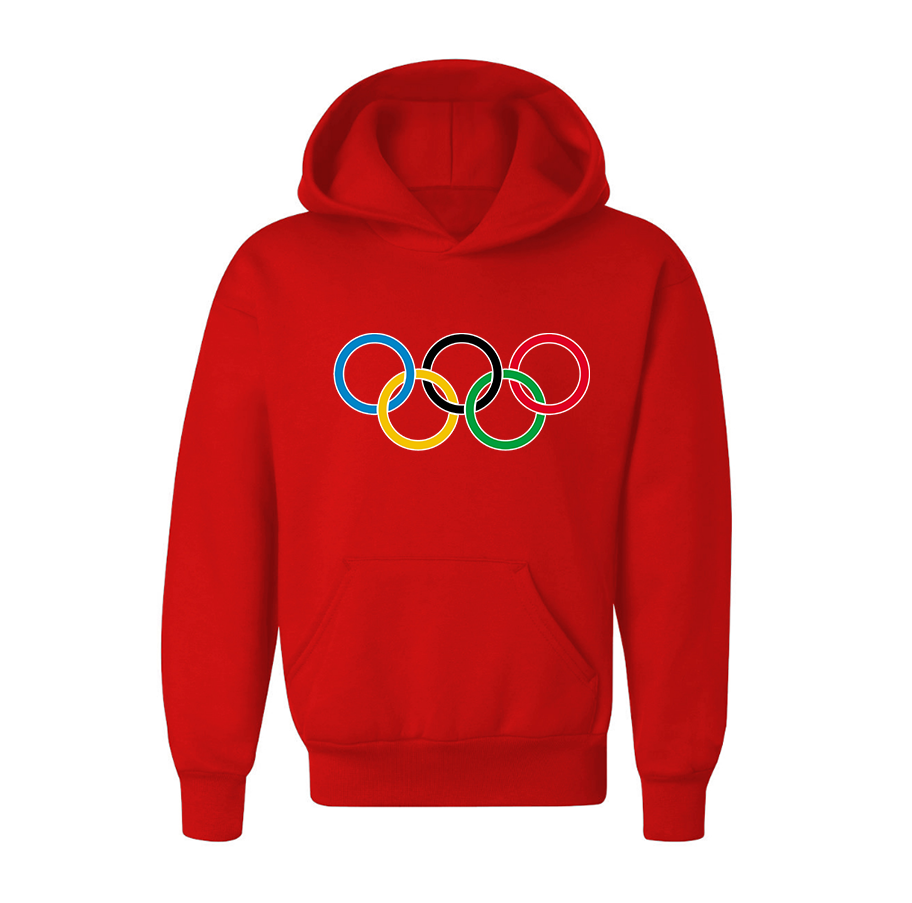 Youth Olympics Rings Pullover Hoodie