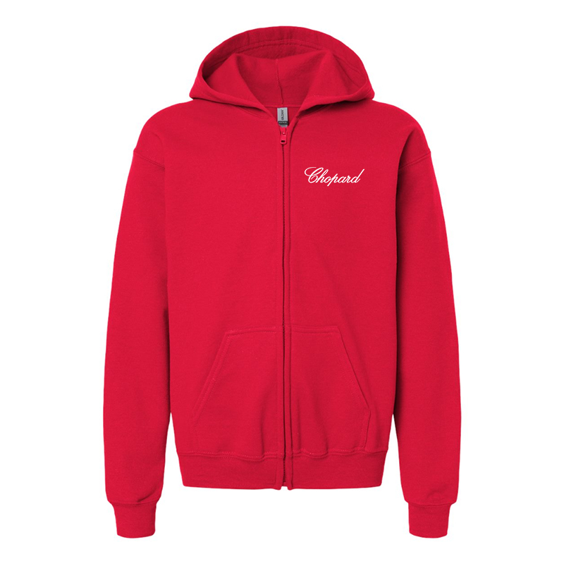 Youth's Chopard Gildan Heavy Blend Full-Zip Hooded Sweatshirt