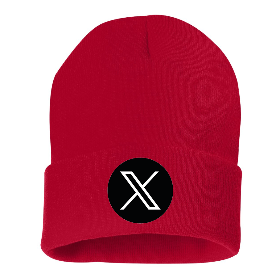 Twitter X Beanie Hat
