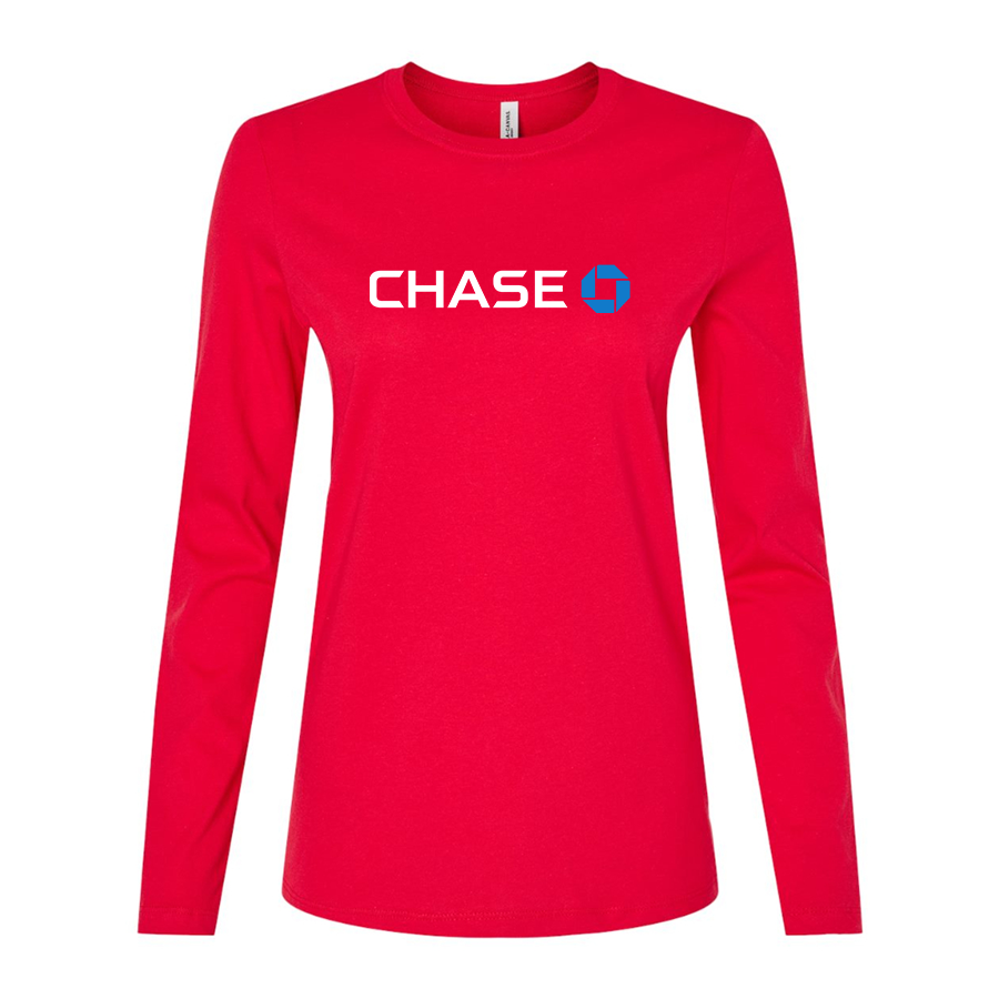 Women's Chase Bank Long Sleeve T-Shirt